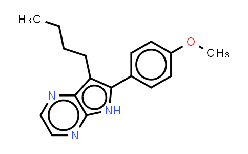 MC556746 | 496864-15-4 | 7-丁基-6-(4-甲氧基苯基)-5H-吡咯并[2,3-B]吡嗪