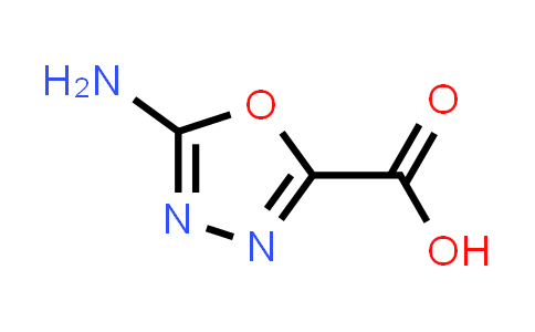 CAS No. 4970-61-0, 5-Amino-1,3,4-oxadiazole-2-carboxylic acid