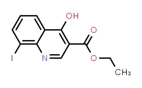 CAS No. 49713-42-0, Ethyl 4-hydroxy-8-iodoquinoline-3-carboxylate