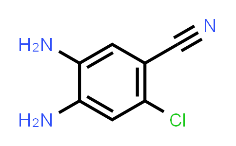 CAS No. 497147-90-7, 4,5-Diamino-2-chlorobenzonitrile