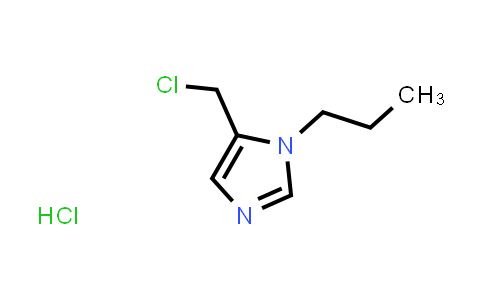 CAS No. 497223-15-1, 5-Chloromethyl-1-propyl-1H-imidazole hydrochloride