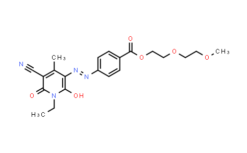 MC556794 | 49744-26-5 | 2-(2-Methoxyethoxy)ethyl 4-(5-cyano-1-ethyl-1,6-dihydro-2-hydroxy-4-methyl-6-oxopyridin-3-yl)azobenzoate