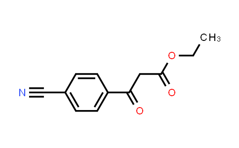 CAS No. 49744-93-6, Ethyl 3-(4-cyanophenyl)-3-oxopropanoate