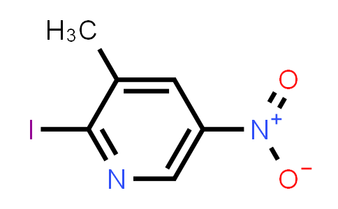 CAS No. 49767-15-9, 2-Iodo-3-methyl-5-nitropyridine