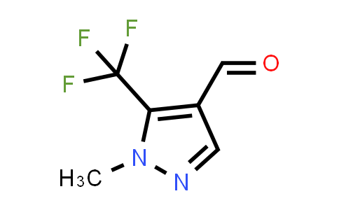 CAS No. 497833-04-2, 1-Methyl-5-(trifluoromethyl)-1H-pyrazole-4-carbaldehyde
