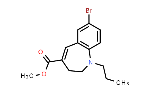 MC556811 | 497856-41-4 | Methyl 7-bromo-1-propyl-2,3-dihydro-1H-benzo[b]azepine-4-carboxylate