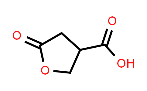 CAS No. 498-89-5, 5-Oxotetrahydrofuran-3-carboxylic acid