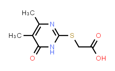 CAS No. 499132-65-9, (4,5-Dimethyl-6-oxo-1,6-dihydro-pyrimidin-2-ylsulfanyl)-acetic acid
