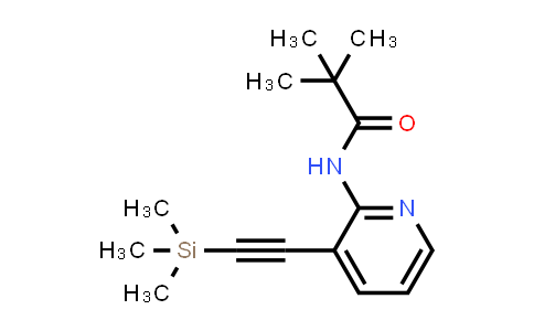 499193-46-3 | N-(3-((Trimethylsilyl)ethynyl)pyridin-2-yl)pivalamide