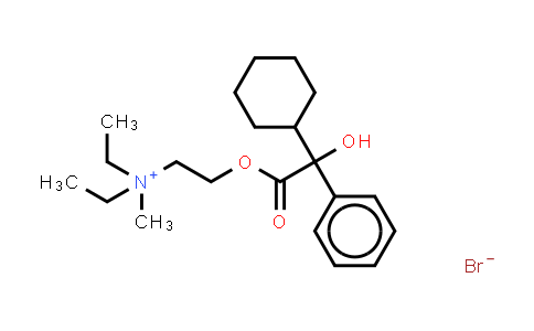 MC556868 | 50-10-2 | 奥芬溴铵; 2-(2-环己基-2-羟基-2-苯基乙酰基)氧乙基二乙基甲基溴化铵