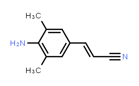 MC556928 | 500292-94-4 | 2-Propenenitrile, 3-(4-amino-3,5-dimethylphenyl)-, (2E)-