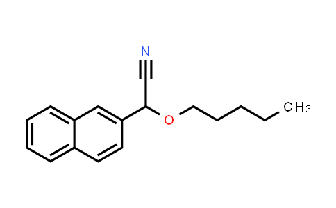 CAS No. 500372-26-9, 2-(2-Naphthyl)-2-pentyloxyethanenitril
