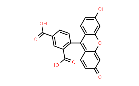 CAS No. 500533-95-9, 4-(6-Hydroxy-3-oxo-3H-xanthen-9-yl)isophthalic acid