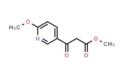 CAS No. 500795-49-3, 3-Pyridinepropanoic acid, 6-methoxy-β-oxo-, methyl ester