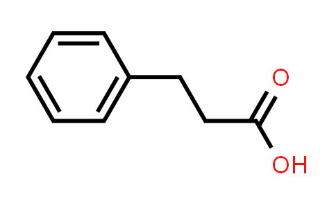 CAS No. 501-52-0, Hydrocinnamic acid