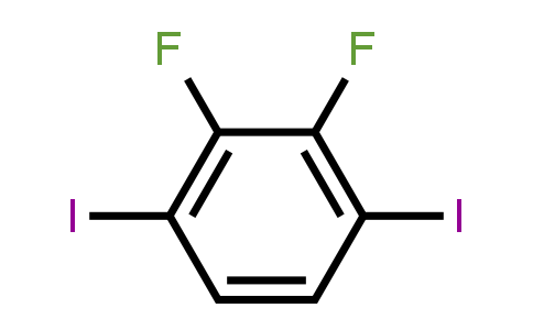CAS No. 501433-06-3, 2,3-Difluoro-1,4-diiodobenzene