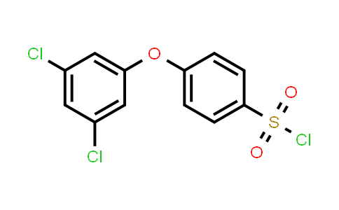 CAS No. 501697-53-6, 4-(3,5-Dichlorophenoxy)benzene-1-sulfonyl chloride