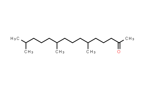 CAS No. 502-69-2, Perhydrofarnesyl acetone