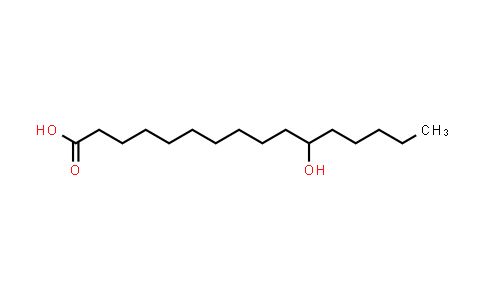 CAS No. 502-75-0, 11-Hydroxyhexadecanoic acid