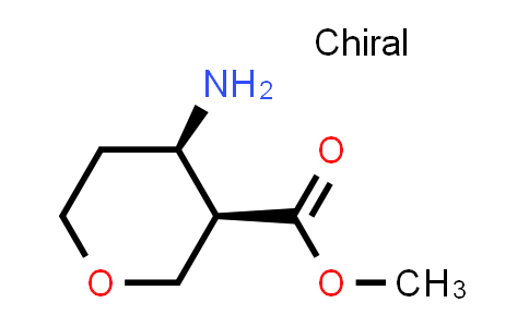 CAS No. 503168-22-7, Methyl (3R,4R)-4-aminooxane-3-carboxylate