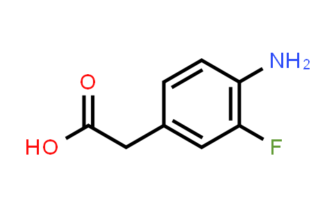 CAS No. 503315-77-3, 2-(4-Amino-3-fluorophenyl)acetic acid