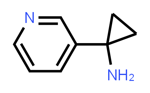 CAS No. 503417-38-7, 1-(Pyridin-3-yl)cyclopropan-1-amine