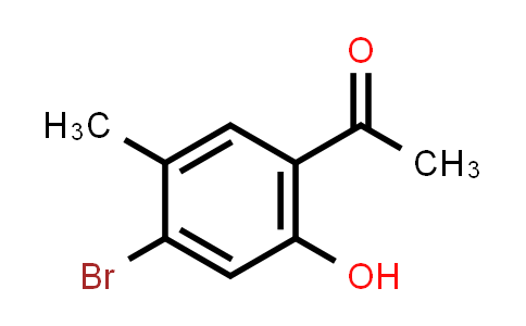 CAS No. 50342-17-1, 1-(4-Bromo-2-hydroxy-5-methylphenyl)ethanone