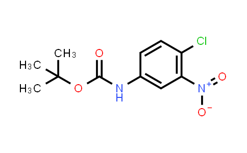 CAS No. 503524-47-8, tert-Butyl (4-chloro-3-nitrophenyl)carbamate