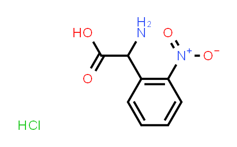 CAS No. 50357-25-0, 2-Amino-2-(2-nitrophenyl)acetic acid hydrochloride