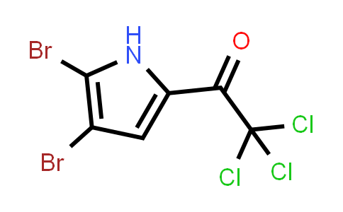 CAS No. 50371-52-3, 2,2,2-Trichloro-1-(4,5-dibromo-1H-pyrrol-2-yl)ethanone