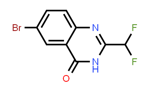 CAS No. 50419-39-1, 6-Bromo-2-(difluoromethyl)quinazolin-4(3H)-one