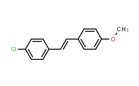 CAS No. 5043-91-4, 1-Chloro-4-(4-methoxystyryl)benzene
