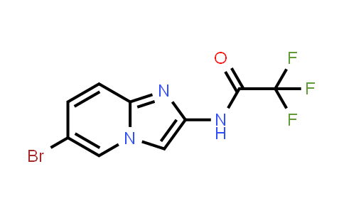 CAS No. 504413-35-8, N-(6-Bromoimidazo[1,2-a]pyridin-2-yl)-2,2,2-trifluoroacetamide