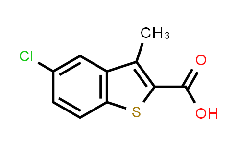 CAS No. 50451-84-8, 5-Chloro-3-methyl-1-benzothiophene-2-carboxylic acid