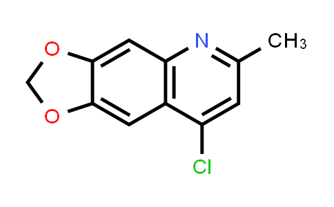 CAS No. 50593-65-2, 8-Chloro-6-methyl-[1,3]dioxolo[4,5-g]quinoline