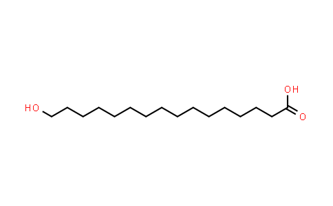 CAS No. 506-13-8, 16-Hydroxyhexadecanoic acid