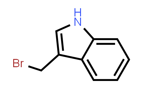 CAS No. 50624-64-1, 3-(Bromomethyl)-1H-indole