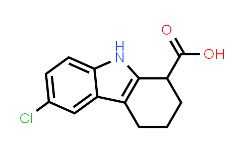 CAS No. 50639-66-2, 6-Chloro-2,3,4,9-tetrahydro-1H-carbazole-1-carboxylic acid