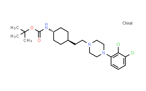CAS No. 506427-91-4, trans-N-tert-Butoxycarbonyl-4-[2-[4-(2,3-dichlorophenyl)piperazin-1-yl]ethyl]cyclohexanamine