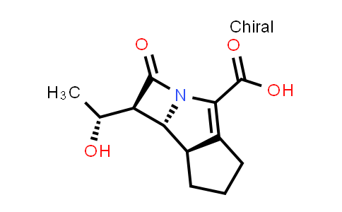 CAS No. 507223-95-2, 2H-Azeto[1,2-a]cyclopenta[c]pyrrole-4-carboxylic acid, 1,5,6,7,7a,7b-hexahydro-1-[(1R)-1-hydroxyethyl]-2-oxo-, (1S,7aR,7bR)-