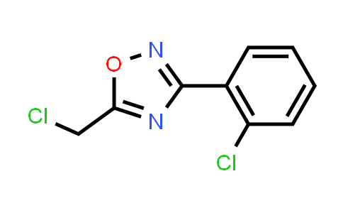 CAS No. 50737-32-1, 5-(Chloromethyl)-3-(2-chlorophenyl)-1,2,4-oxadiazole