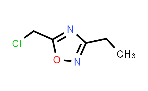 CAS No. 50737-34-3, 5-(Chloromethyl)-3-ethyl-1,2,4-oxadiazole