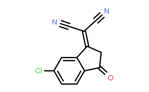 CAS No. 507484-48-2, 2-(6-Chloro-3-oxo-2,3-dihydro-1H-inden-1-ylidene)malononitrile