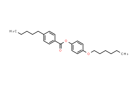CAS No. 50802-52-3, 4-(Hexyloxy)phenyl 4-pentylbenzoate