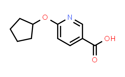 CAS No. 509101-14-8, 6-(Cyclopentyloxy)pyridine-3-carboxylic acid
