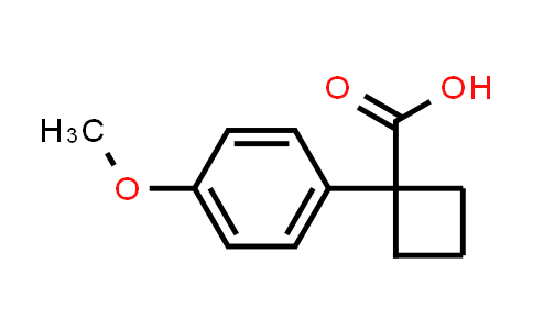 CAS No. 50921-37-4, 1-(4-Methoxyphenyl)cyclobutane-1-carboxylic acid
