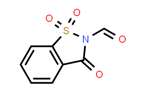 CAS No. 50978-45-5, 3-Oxobenzo[d]isothiazole-2(3H)-carbaldehyde 1,1-dioxide