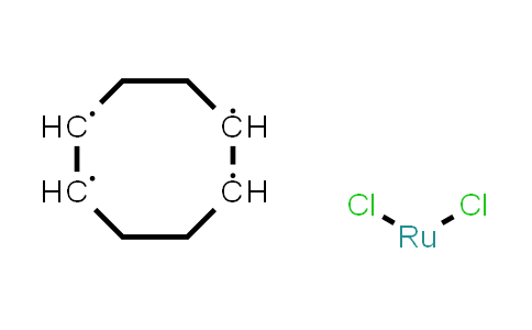 CAS No. 50982-13-3, Dichloro(1,5-cyclooctadien)ruthenium(II) polymer