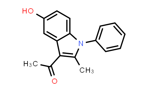 CAS No. 5102-18-1, 1-(5-Hydroxy-2-methyl-1-phenyl-1H-indol-3-yl)ethan-1-one