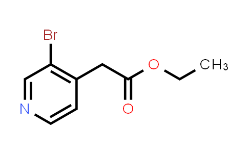 CAS No. 51054-99-0, Ethyl 3-bromo-4-pyridineacetate